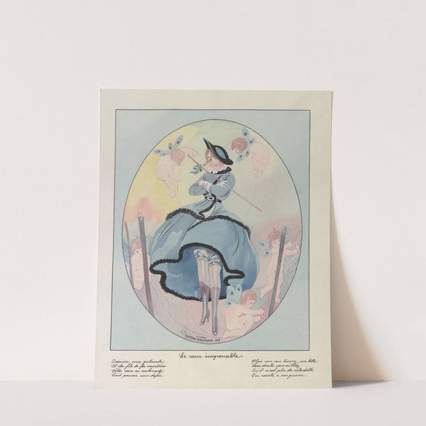 le cœur imprenable (1915) by Gerda Wegener