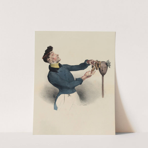 Le Coiffeur (dit merlan) by Charles-Joseph Traviès de Villers