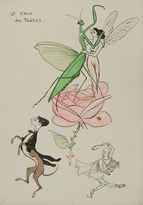 Le coin des poètes; Anna de Noailles, Cocteau, d’Annunzio