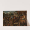 Le Combat des soldats nés des dents du serpent by Jean-François de Troy