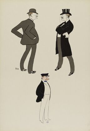 Le Comte Hubert de Pourtalès et le Duc Elie Decazes