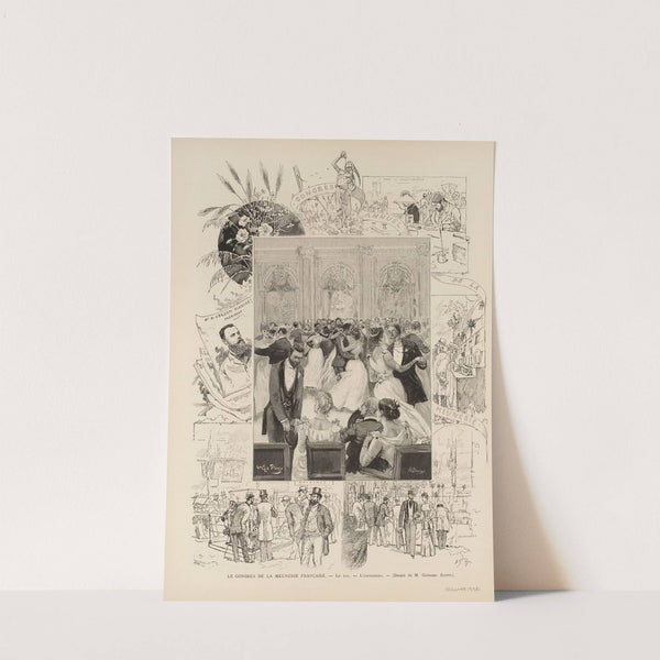 Le congrès de la Meunerie française.-Le Bal- L’exposition (1891) by Georges Bertin Scott