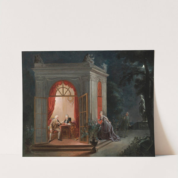 Le Contrat De Mariage Ou L'attente Nerveuse by Jean-Baptiste-André Gautier d'Agoty