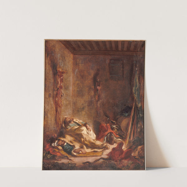 Le corps de garde à Meknès (1847) by Eugène Delacroix