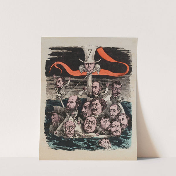 Le corsaire (1867) by André Gill