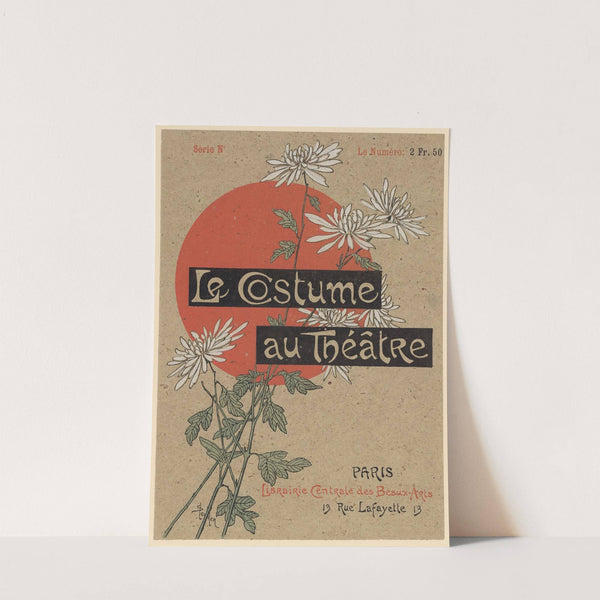 Le Costume – au Théâtre (1890) by Théophile Alexandre Steinlen