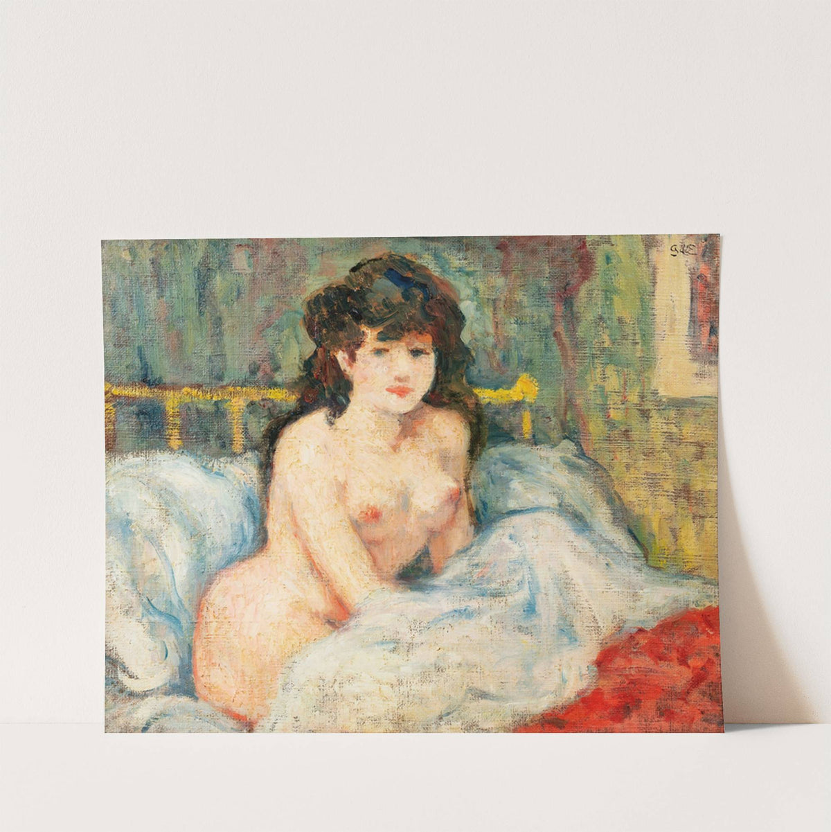Le coucher by Georges d'Espagnat