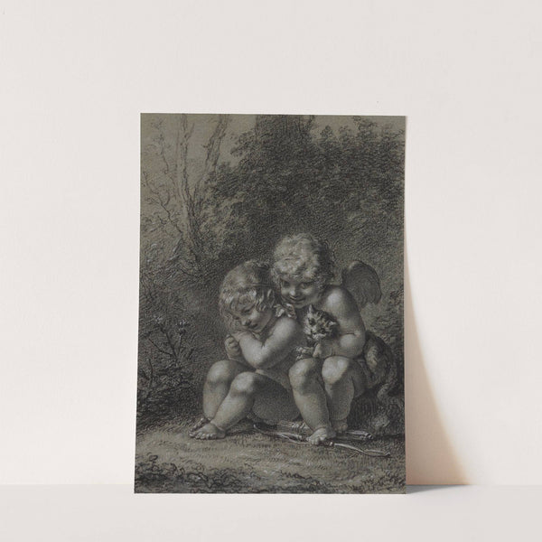 Le coup de patte du chat ou Les peines que l'amour nous cause by Pierre-Paul Prud'hon