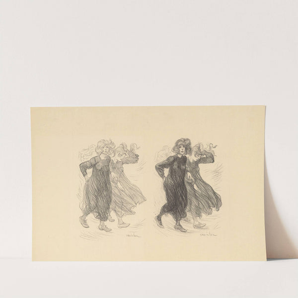 Le coup de vent (1905) by Théophile Alexandre Steinlen