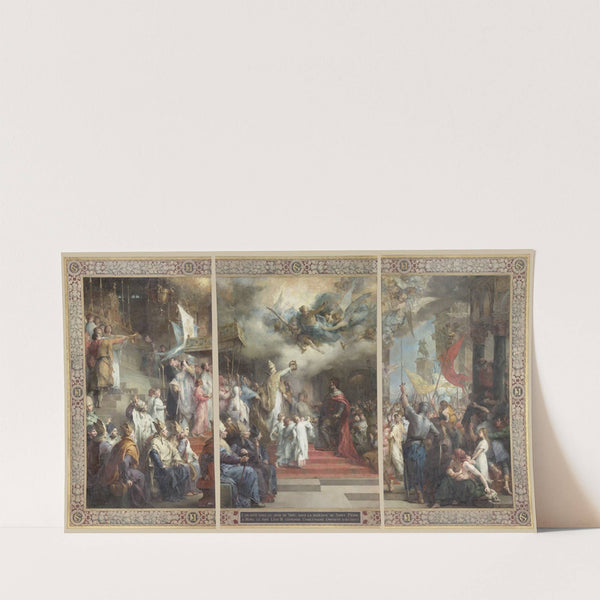 Le Couronnement de Charlemagne by Henri Leopold Lévy