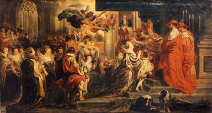 Le Couronnement de Marie de Médicis, le 13 mai 1610.