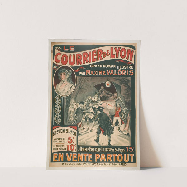 Le courrier de Lyon, grand roman illustré par Maxime Valoris by Anonymous