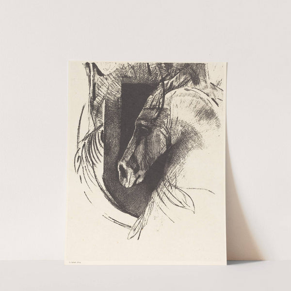 Le Coursier (The Race Horse) by Odilon Redon