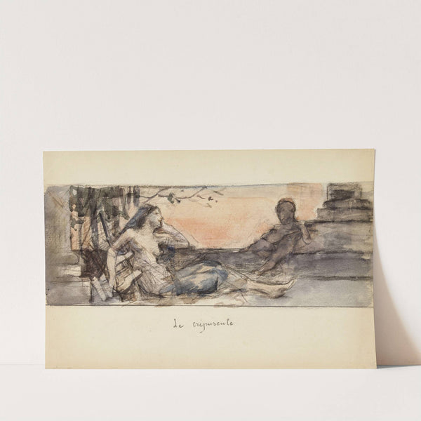 Le Crépuscule by Léon François Comerre