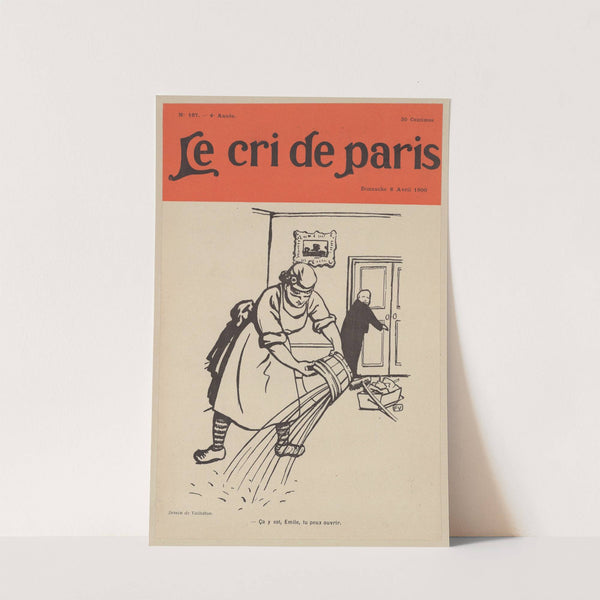 Le cri de Paris (1900) by Félix Vallotton