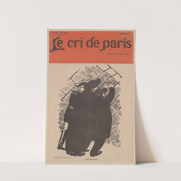 Le cri de Paris (1899) by Félix Vallotton