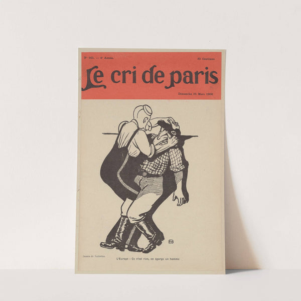 Le cri de Paris (1900) by Félix Vallotton