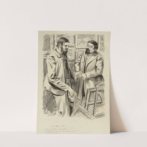 Le critique avisé (1905) by Fernand Louis Gottlob