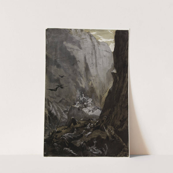 Le défilé du Pilier-Noir (1884) by Georges Antoine Rochegrosse