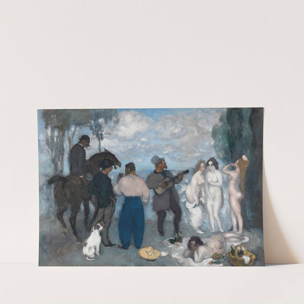 Le déjeuner à Bourgueil by Louis Anquetin