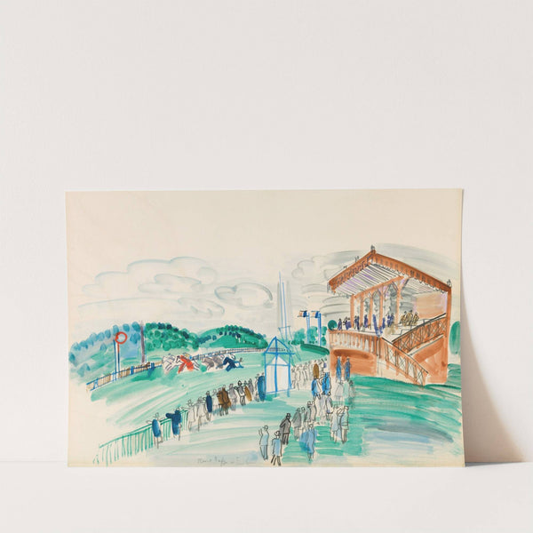 Le départ à Saint-Cloud (circa 1931) by Raoul Dufy