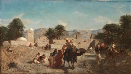 Le depart des guerriers