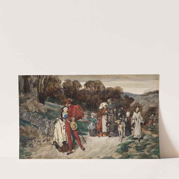 Le départ du fiancé by James Tissot