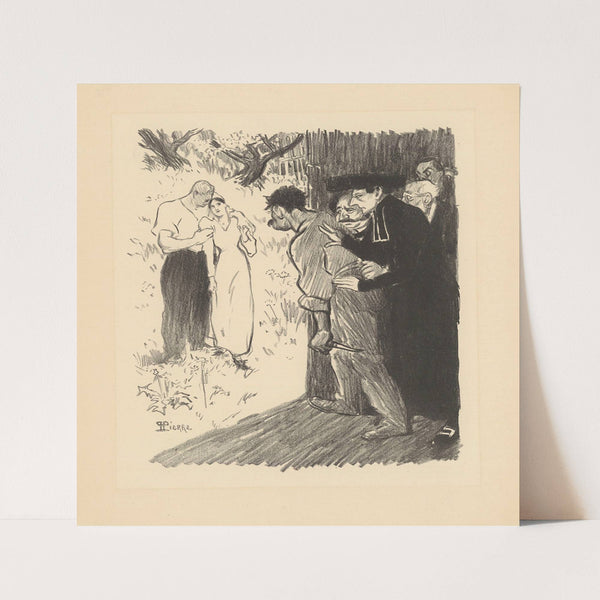 Le dernier guet-apens (1894) by Théophile Alexandre Steinlen