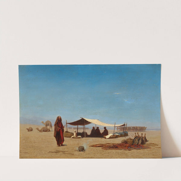 Le Désert de Libye by Charles Théodore Frère