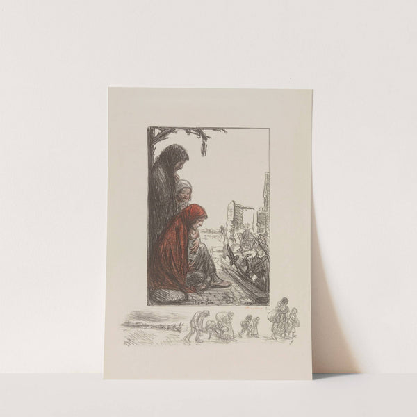 Le devoir social (1917) by Théophile Alexandre Steinlen