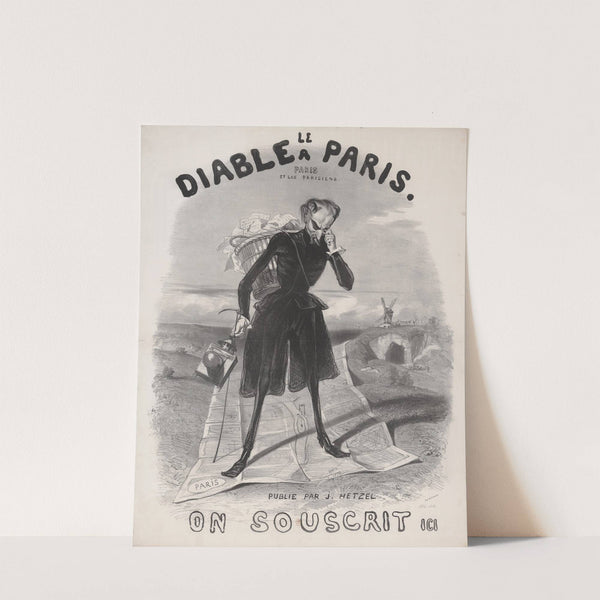Le Diable à Paris Paris et les parisiens (1844) by Paul Gavarni