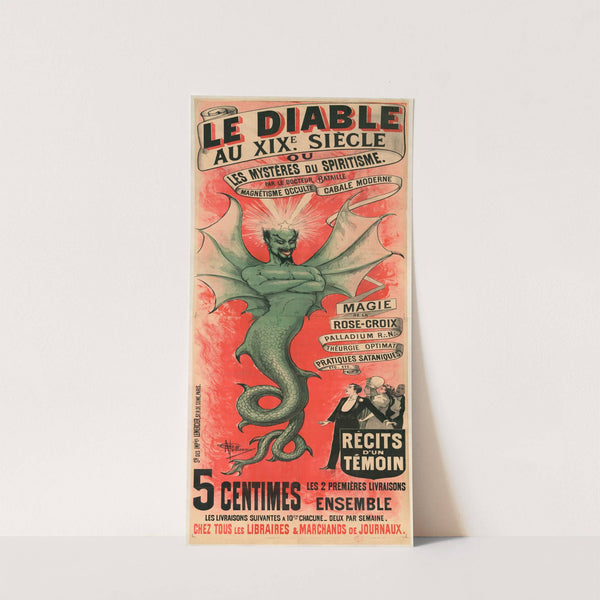 Le Diable au XIXe siècle ou les Mystères du spiritisme par le docteur Bataille (1895) by Albert Guillaume