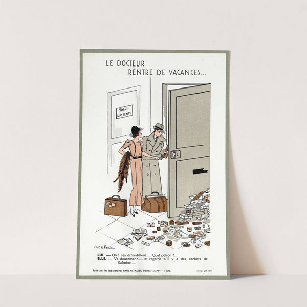 Le docteur rentre de vacances (1910-1950) by Laboratoires Paul-Métadier