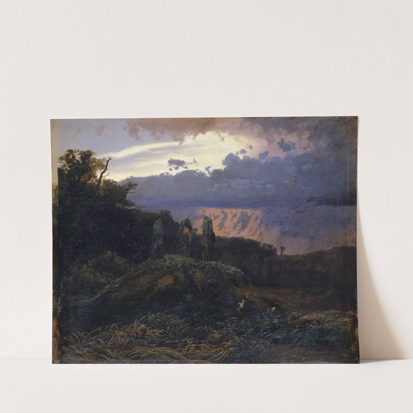 Le Dolmen (1847) by Arnold Böcklin