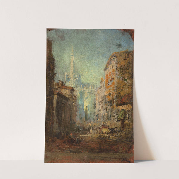 Le Dôme de Milan (19th century) by Félix Ziem