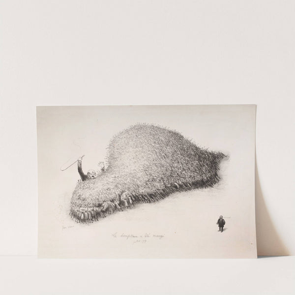 Le Dompteur a été mangé (1909) by Jean Veber