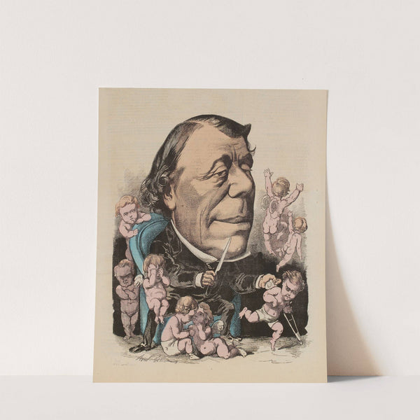 Le Dr. Ricord (1867) by André Gill