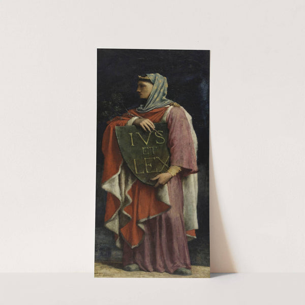 Le Droit Ecrit by Jules Elie Delaunay