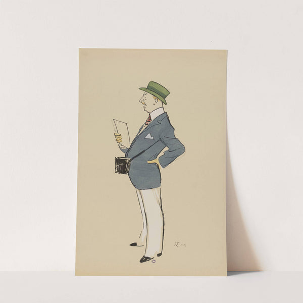 le duc Decazes (1920) by Georges Goursat (Sem)