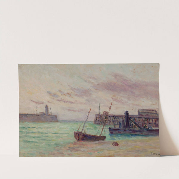 Le Entrée du Port by Maximilien Luce