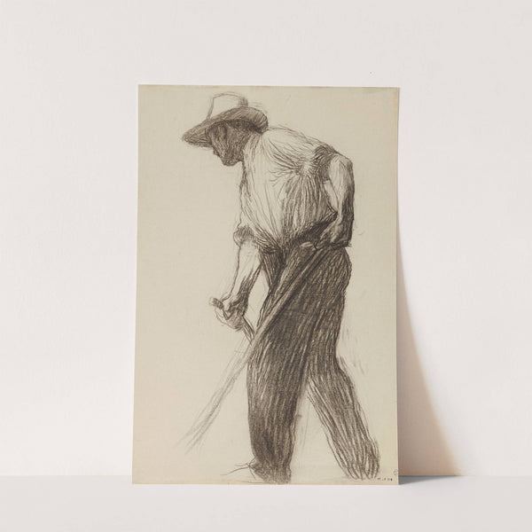 Le faucheur by Henri Martin