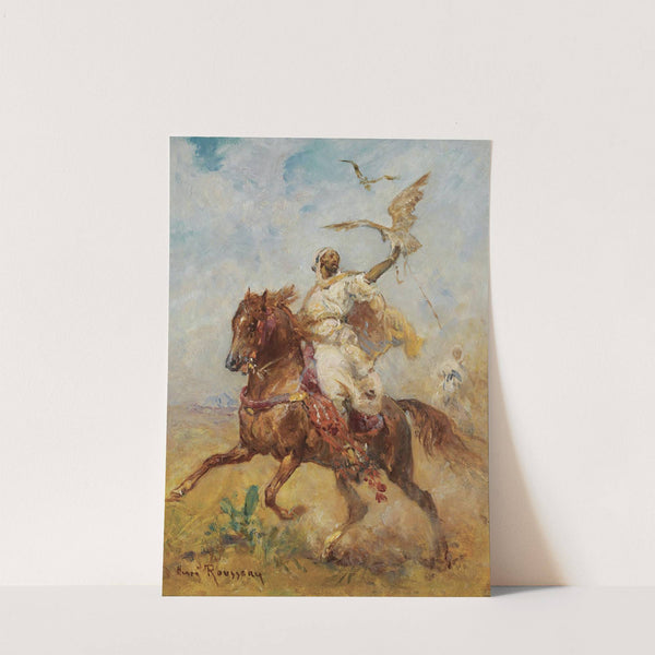 Le fauconier by Henri Émilien Rousseau