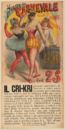 Le Follie del carnevale ovvero la dinamite umoristica (1893)