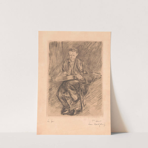 Le fou by Léon Bartholomé