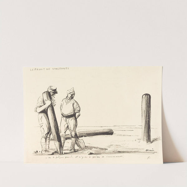 Le Front de Vincennes (1914-1919) by Jean-Louis Forain