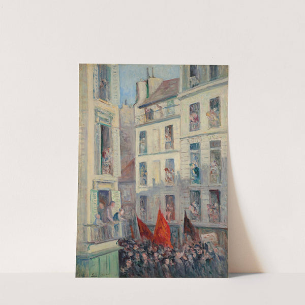 Le Front populaire (1936) by Maximilien Luce