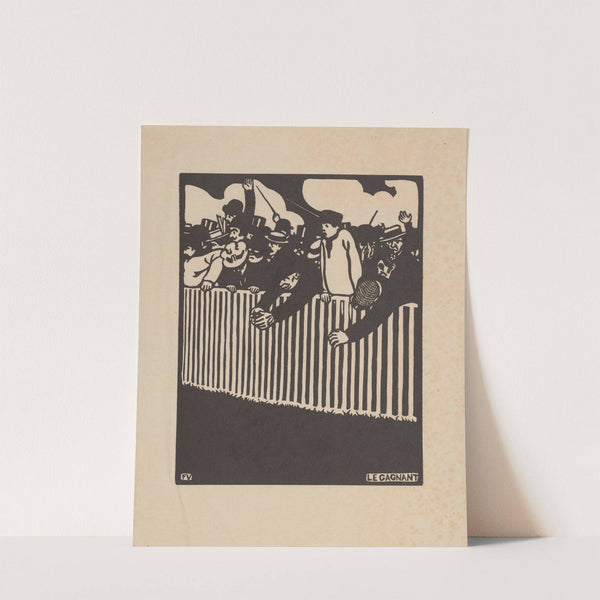 Le gagnant (1898) by Félix Vallotton