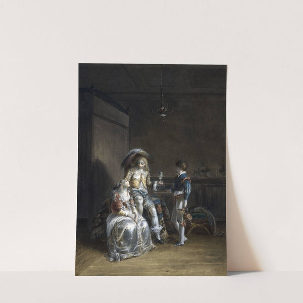 Le Galant militaire by Jean-Baptiste Mallet