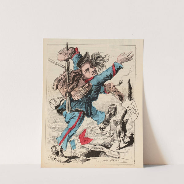 Le garde mobile Lemot (1870) by Valentin Achille Lemot