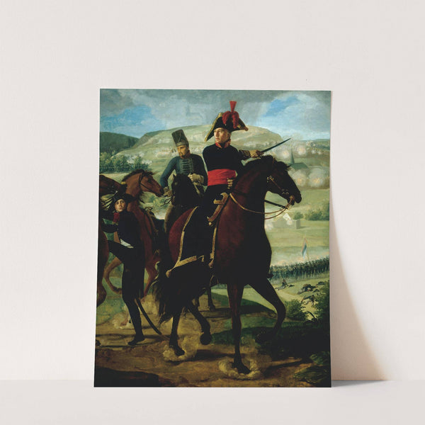 Le général Louise-Marie Turreau (1756-1816), lors de l’affaire de Gravière (8 prairial, an VIII – 21 mai 1800) (1800) by Louis Hersent